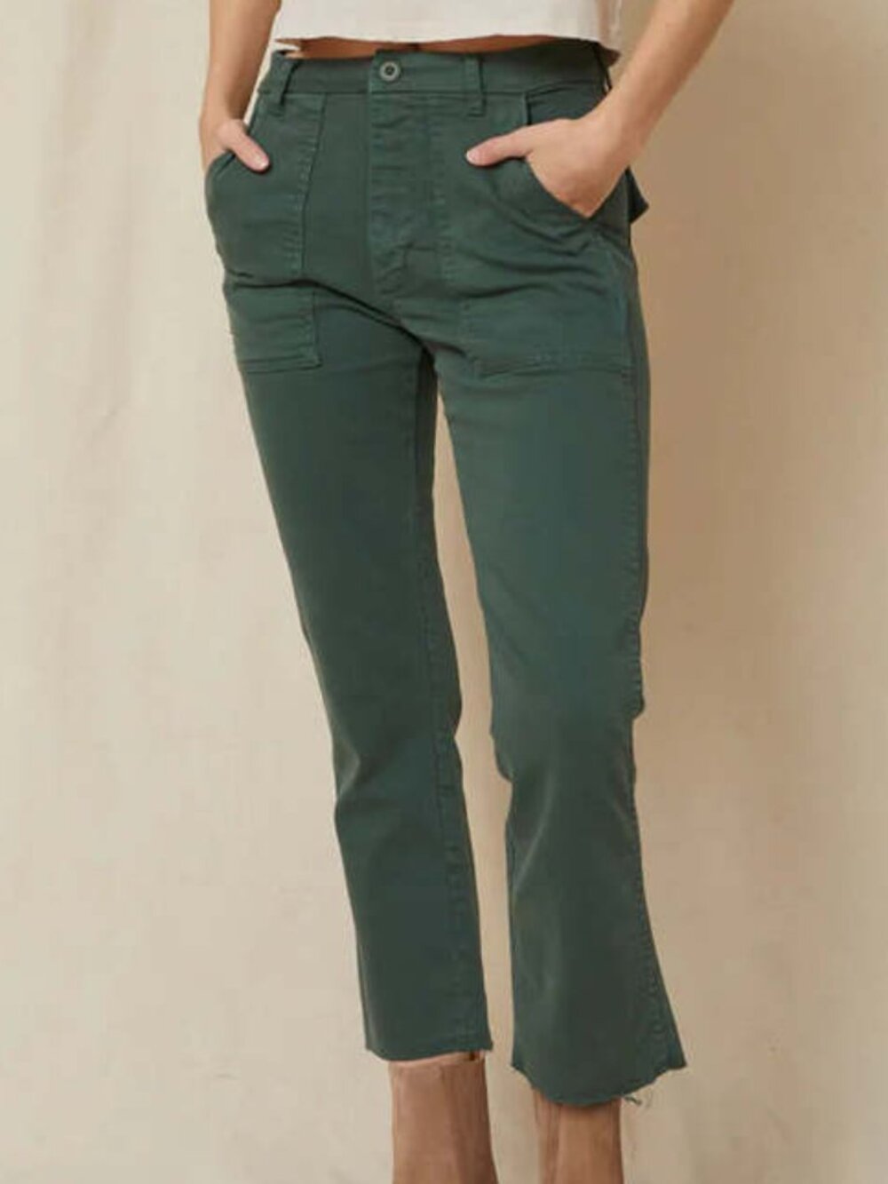 AMO easy army trouser - evergreen 28
